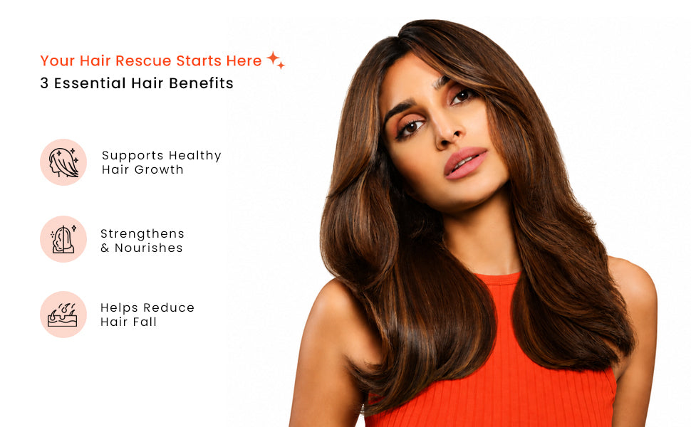 Hair Essential - Anti Aging Hair growth Supplement banner 5