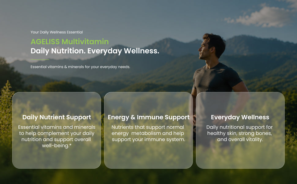 Multi Vitamin Essential - Daily Multivitamin Supplement banner 3