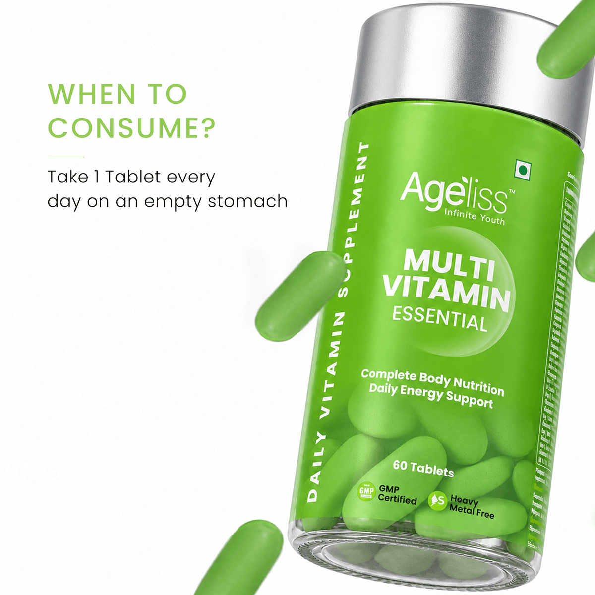 Multi Vitamin Essential - Daily Multivitamin Supplement